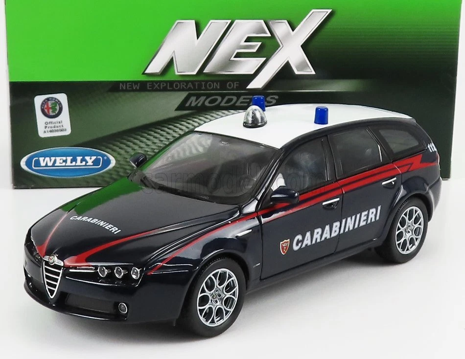 1/24 WELLY - ALFA ROMEO - 159 SPORTWAGON CARABINIERI 2005 WE22482IC - Immagine 1 di 1