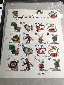 SCOTT#3987-94 PANE OF 16 CHILDRENS ANIMALS-MNH-with 8 First Day Covers - Picture 1 of 3