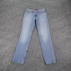 Vintage Levis Jeans Womens 7 Junior Blue Denim 507 Super Low Slim Light Wash Y2K - Picture 1 of 15
