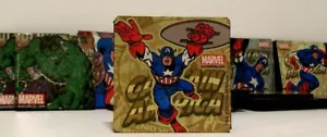 "CAPTAIN AMERICA" FLYING AT YOU! (Marvel Comics) Character Collectors Magnet - Picture 1 of 3