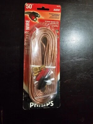 Altavoz Philips 50 pies calibre 16 cable SWA2109/17 - CALIDAD CINE EN CASA NUEVO Foto 1 de 2