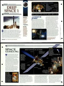 Deep Space 1 #48 Tech - Secrets Of The Universe Fact File Fold-Out Page - Picture 1 of 1