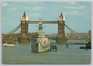 H.M.S. Postal Belfast Southampton Town-Class Light Cruiser en Londres - Imagen 1 de 2