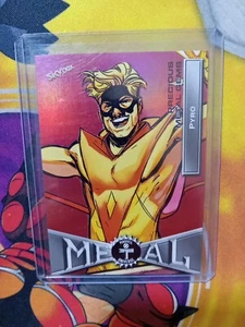 Pyro Red Pmg Xmen Metal Universe Card /100 - Picture 1 of 2