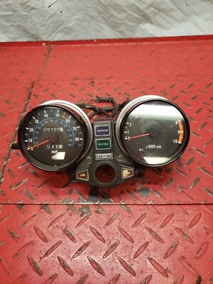 Conjunto de cuadro de instrumentos Kawasaki KZ750M CSR 1982 Foto 1 de 4