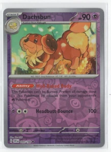Pokemon Escarlata y Violeta 099/198 Dachsbun Holo Inverso - Imagen 1 de 1