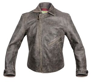 LVC Levi's Vintage Clothing Horsehide Leather Jacket Gray Distressed Vintage M
