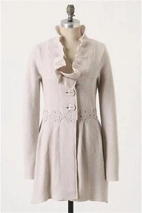 Anthropologie Alice in Autumn Sweater Coat Sz XS By Charlie & Robin - NWOT - Picture 1 of 5