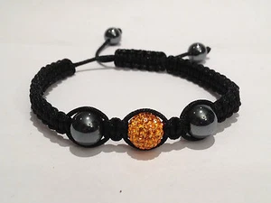 Tresor Paris Bracelet Crystal and Magnetite rrp £49.99 - Picture 1 of 5