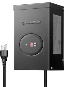 DEWENWILS Low Voltage Landscape Transformer 300W, W/ Timer and Photocell Sensor - Picture 1 of 5