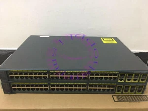 Used Cisco WS-C2960G-48TC-L 48 Gigabit Ports 4 SFP Ports TESTED - Picture 1 of 1