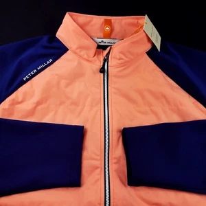 Peter Millar Crown Sport Hybrid Performance Stretch Padded Full Zip Jacket XL - Picture 1 of 12