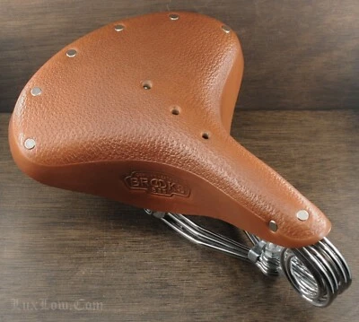 Brooks B33 Tour Bicicleta Cuero SILLÍN De Colección Raleigh Schwinn Cruiser Bicicleta ASIENTO Foto 1 de 2