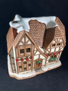 Lefton Colonial Hampshire Dorf Vintage Leuchte. Top Zustand., Sammlerstück - Bild 1 von 5