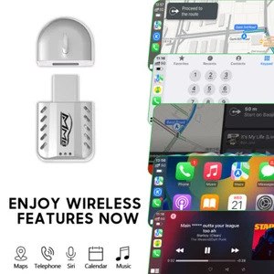 MMB Wireless Apple Carplay Smart Box ,Wired to Wireless Adapter for 2017+ Cars - Picture 1 of 6