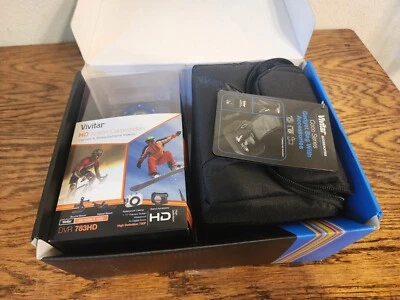 Vivitar Action Camcorder Waterproof DVR783-BLU/KT2-AMX NEW IN BOX With Extras - Image 1 of 4