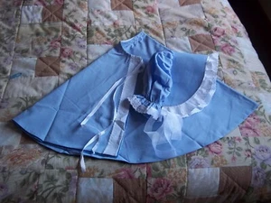 CAPE&BONNET GIRL Red,White,Black,Petrol,Royal,Blue,Purple - Picture 1 of 38