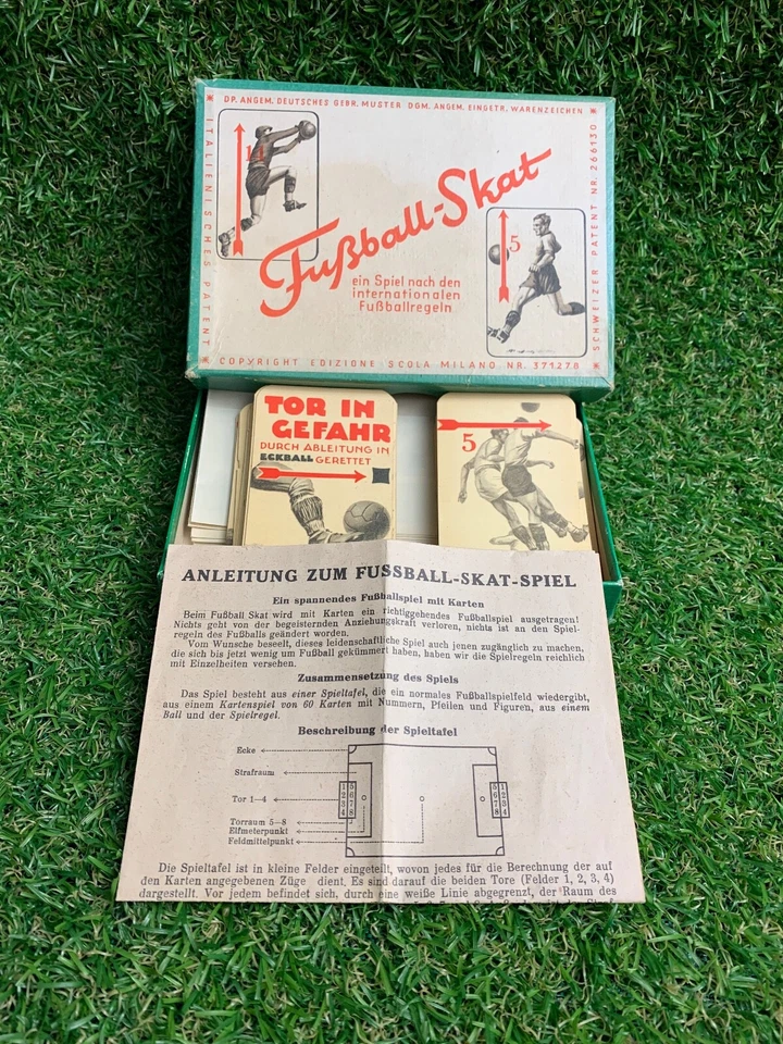 Calcio Skat istruzioni di Kappler, Ravensburg 1950 circa - Immagine 1 di 1