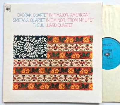 Juilliard String Quartet - Dvorak, Smetana Quartet CBS Stereo Vinyl LP - Image 1 of 4
