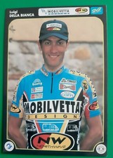 CYCLISME carte cycliste LUIGI DELLA BIANCA équipe MOBILVETTA NORTHWAVE 1998
