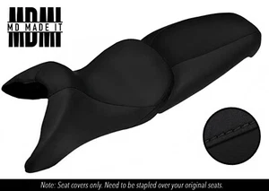 FITS BMW R 850 R R850R 95-07 CUSTOM GRIP VINYL SEAT COVERS SET BLACK - Picture 1 of 7