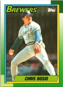1990 Topps Tiffany Edition #597 Chris Bosio - KOSTENLOSER VERSAND! - Bild 1 von 2
