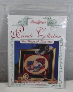 Alma Lynne's "The Magic of Christmas" Santa &Children Lg Cross Stitch Pattern - Picture 1 of 3