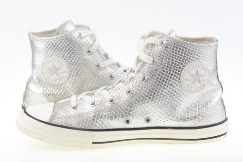 Scarpe Converse Chuck Taylor All Star 'Snake' argento 665834C junior taglia UK 5 5