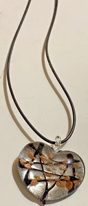 COLLAR ARTE DECORATIVO CORAZÓN CRISTAL IMPRESIONANTE PIEZA 2" - Imagen 1 de 9