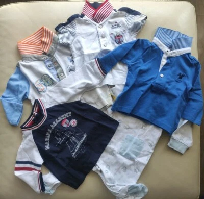 Stock Lotto Abbigliamento 4 pezzi Bimbo 1-3 mesi Chicco pari a nuovo + omaggio  - Immagine 1 di 4