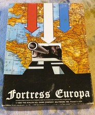 Fortress Europa wargame by Avalon Hill, UNPUNCHED World War II, European Theater
