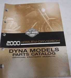 OEM 2000 00 HARLEY DAVIDSON HD DYNA PARTS CATALOG MANUAL 99439-00A O576-26G - Picture 1 of 5