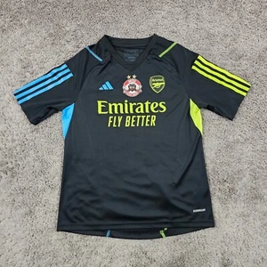 Arsenal Team Jersey Boys Youth 13-14 Black Adidas Training Soccer 2023 2324 - Picture 1 of 11