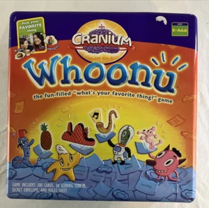 Cranium Whoonu Game Tin The Fun Filled What's Your Favorite Thing  100% complete - Picture 1 of 5