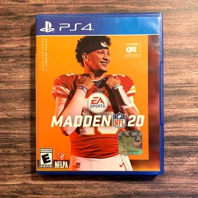 Madden NFL 20 PS4 - Jogo/caixa/inserção PlayStation 4 - Imagem 1 de 2