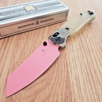 Bestech Knives Cicada's Folding Knife 3.13" 10Cr15CoMov Steel Blade Ultem Handle - Image 1 of 4