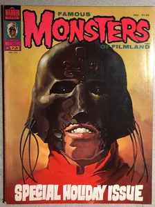 FAMOUS MONSTERS OF FILMLAND #123 (1976) Warren Magazine VF- - Picture 1 of 3