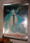 Lord of the Rings film animated Metallic 24" x 16" poster 1978 US promo