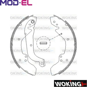 BRAKE SHOE Z4056.01 FOR FIAT TALENTO/Bus/Platform/Chassis/Van DUCATO/Panorama - Picture 1 of 8