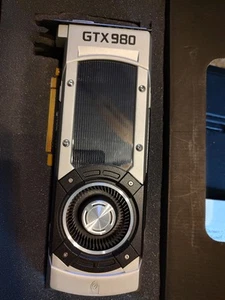 NVIDIA GeForce GTX 980 4GB GDDR5 1x DVI, 1x HDMI, 3x DisplayPort Graphics Card - Picture 1 of 3