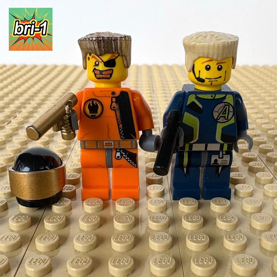 LEGO Agents: Gold Tooth + Agent Swipe, GUNS, agt007, acto 021, 8967, ESCAPADA 2009 Foto 1 de 4