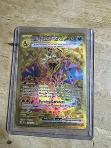 Charizard ex 228/197 Obsidian Flames Hyper Rare Holo Pokemon Card 2023 NM - Picture 1 of 2