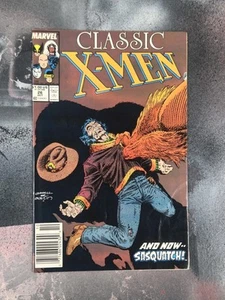 Classic X-Men #26 October 1988 Marvel comics Wolverine cover And Now Sasquatch - Picture 1 of 4