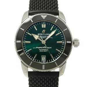 BREITLING SuperOcean Heritage II AB2010 42mm Date Green Dial Mens 90297133 - Picture 1 of 7