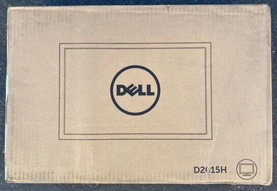 (NEW) DELL D2015H 19.5" 1080p 1920 x 1080 WIDESCREEN LED HD COMPUTER MONITOR VGA - Image 1 of 4