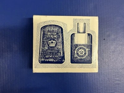 De colección BRITISH STERLING C para hombres 3,8 oz juego de caja para después del afeitado champú jabón cuerda Foto 1 de 4