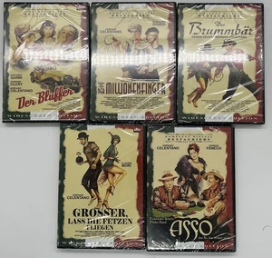 Adriano Celentano 5 DVD Filmset Neu Versiegelt Sammleredition - Foto 1 di 14