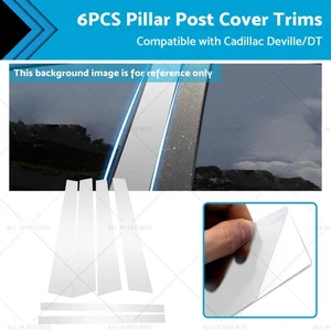 6pcs Chrome Window Trim Covers Suitable for Cadillac Deville/DTS 00-11 - Picture 1 of 10
