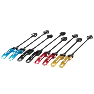 Rear 135mm Bicycle Axle Wheel Hub Bicycle Steel Skewers DT100 - Picture 1 of 22