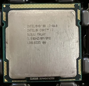 Intel Core i7-860 2.8GHz SLBJJ LGA1156 Quad Core Processor Lynnfield - Afbeelding 1 van 2